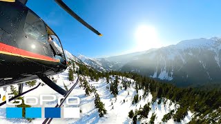 GoPro VR BC Helicopter Flight with MAX [upl. by Yetah]