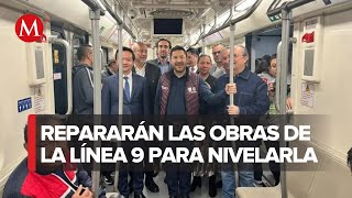 Martí Batres realiza reapertura de la línea 1 del metro de la CdMx [upl. by Aivatnuahs]