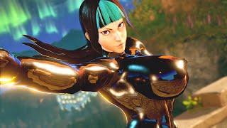 Street Fighter V JuriCammy VS ChunLiGILL Swap Mod Juri Black latex Chunli Barefoot Nostalgia [upl. by Eleirbag]