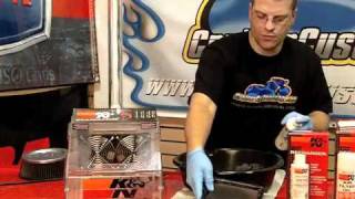 KampN Motorcycle Air Filter Cleaning  Step by Step  Video Guide Tip of the Week [upl. by Haywood]