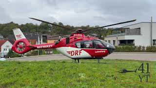 🚒🚁🚨Christoph41 startet in Weissach🚨🚁🚒 [upl. by Pancho]