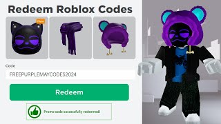 NEW CODES ALL NEW WORKING CODES FOR ROBLOX IN MAY 2024 ROBLOX PROMO CODES FREE ITEMS [upl. by Frum]