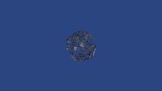 Delaunay Crystal Animation [upl. by Nyladnek]