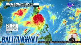 Tropical Cyclone Wind Signal 2 at 1 itinaas sa ilang lugar sa bansa  Balitanghali [upl. by Elatnahc741]