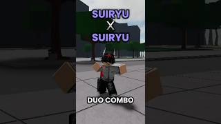 Suiryu X Suiryu Combo The Strongest Battleground thestrongestbattlegrounds roblox pvp [upl. by Dorej]