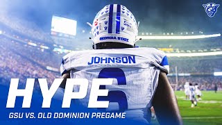 HYPE GSU vs Old Dominion Pregame Hype Video  Football [upl. by Blight620]