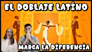 ESPAÑOLES REACCIONAN A DOBLAJE LATINO VS ESPAÑOL DE TIANA Y EL SAPOYA LLEGARE DOBLAJES DISNEY [upl. by Ellehc813]