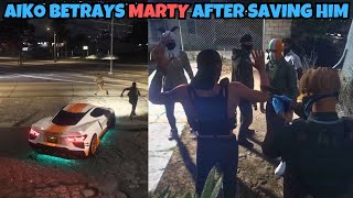 Aiko Saves Marty From Cops amp Delivers Him Straight to MANOR At Grove  NOPIXEL 40 GTA RP [upl. by Akeret]