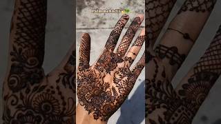 Full detailed palm mehndi designkhafif design patchesfront hand mehndi design mehndi design art [upl. by Naeruat]