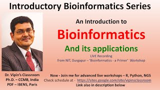 Bioinformatics  An introduction  Scope and Applications [upl. by Llenrod]