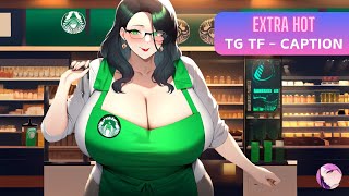 Extra Hot☕ TG TF Caption Transgender Transformation Anime MTF [upl. by Sullivan]