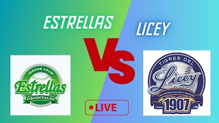 Estrellas Orientales VS Tigres del Licey EN VIVO [upl. by Allwein]