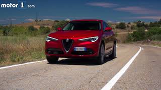 Teaser Prueba Alfa Stelvio 2017 Diesel 210 CV [upl. by Anilesor]