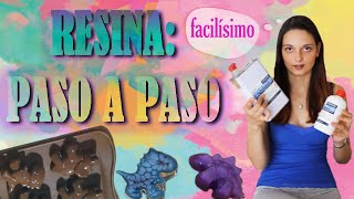 RESINA PASO A PASO  TUTORIAL NIVEL BÁSICO [upl. by Elac297]