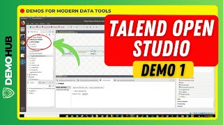 Talend Tutorial  11 Getting Started With Talend Open Studio ETL  wwwdemohubdev [upl. by Arraik]