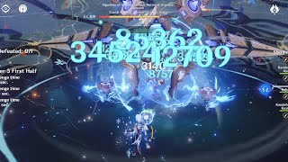 NEW Spiral Abyss 47 Speedrun Ayaka Freeze amp Neuvillette BurgeonVape  Floor 12  Genshin Impact [upl. by Gaye301]