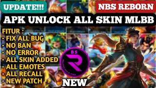 NBS REBORN 2024 LATEST VERSION  INJECTOR ML  APK UNLOCK ALL SKIN MOBILE LEGENDS [upl. by Enelie154]