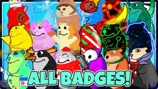 HOW TO GET ALL BADGES in Find the Chomiks PART 2  ROBLOX [upl. by Klug]