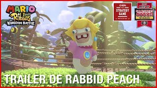 Mario  Rabbids Kingdom Battle  ¡Todos aman a Rabbid Peach [upl. by Clementis633]