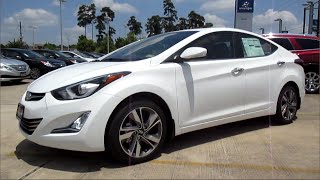 2014 Hyundai Elantra Limited w Navi Full Review [upl. by Ecyob]