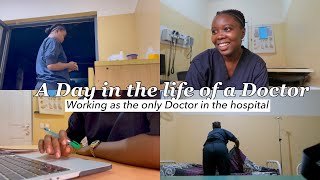 What I do in the hospital working as the only Doctor in the hospital  life of a Doctor in Nigeria [upl. by Eelitan]