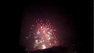 2013 Chinese New Year Eve Fireworks as war zone Part 1 [upl. by Ahsets]