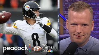 Kenny Pickett ‘wasn’t giving anyone hope’ about Pittsburgh Steelers  Pro Football Talk  NFL on NBC [upl. by Jehius]