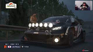 EA Sports WRC  Japan  Toyota Yaris Rally1  EA Creator Series Club [upl. by Chivers]