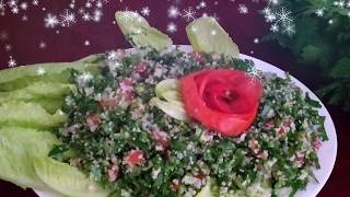 TABBOULEH SALADEasy amp Healthy അറബിക്ക് സലാഡ് മലയാള രുചിയിൽ Annas kalavara2019 [upl. by Nidak]