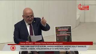 Saadet Partisi Kocaeli milletvekili Hasan Bitmez TBMMde bayıldı [upl. by Notgnihsaw]