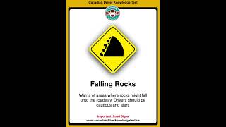 Essential Road Signs You Must Know for Your Driving Test  drivingtest learn canadiandrivingtest [upl. by Afatsum]