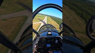 Swooping in to land in an AT6  Lunken Airport Days 2024 [upl. by Queridas684]