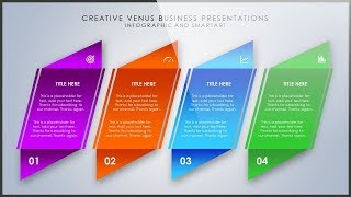 How To Create a 4 Steps SmartArt Infographic Presentation Slide in Microsoft Office PowerPoint PPT [upl. by Esinal]