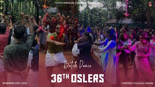 Batch Dance  36th Oslers  Onamelody  Onam 2022  GMC Thrissur [upl. by Idnal159]