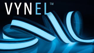 VynEL™ Sewable Flexible Washable Illuminating Lighting Technology [upl. by Pen]