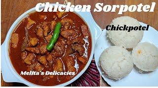 Goan Sorpotel RecipeChicken SorpotelChickpotel RecipeMelitas Delicacies [upl. by Aisila]