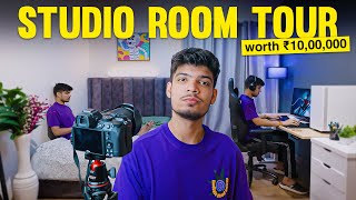 MY NEW YOUTUBE STUDIO SETUP REVEALED [upl. by Adriane]