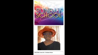 Sunday School Lesson 46  Christian Virtues [upl. by Lipski252]