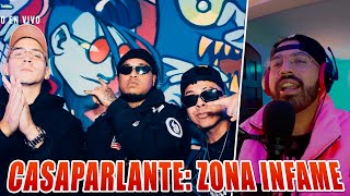 CASAPARLANTE ZONA INFAME  Como tú  Lady  Amores de barrio  A escondidas  REACCIÓN [upl. by Ahseirej991]