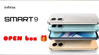 Infinix smart 9 open box 🎁 and camera features processor 20242025 [upl. by Issej]