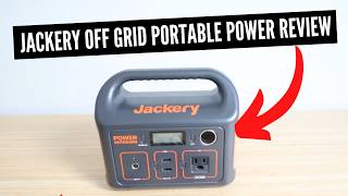 Jackery Off Grid Portable Power amp Solar Generator Review [upl. by Domenech721]