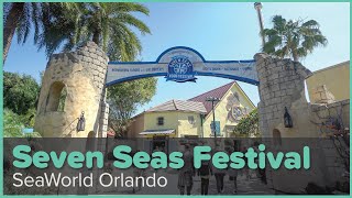 Experience Seven Seas Food Festival at SeaWorld Orlando [upl. by Ohare]