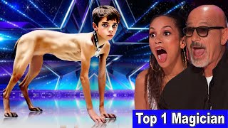 Golden Buzzer Moment Sacred Rianas Astonishing Magic Leaves Everyone on Americas Got Talent 2024 [upl. by Lotsyrk]