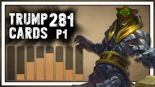 Hearthstone Trump Cards  281  Annoying Bugs  Part 1 Warrior Arena [upl. by Analah832]