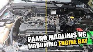 Paano maglinis ng Maduming Engine Bay  How To Clean Super Dirty Engine Bay [upl. by Monson]