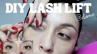 diy lash lift  home for only 2499  REVIEW  tutorial  soooo easy [upl. by Roman651]