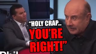 Dr Phil goes completely SILENT after his guest dropped this TRUTH [upl. by Edia]