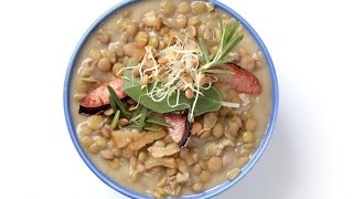 Lentil soup with ham hock recipe [upl. by Corron]