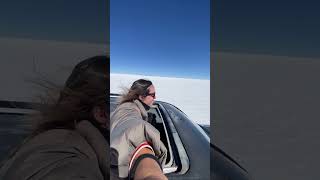 An epic drive across Bolivias salt flats Jacada team on the road [upl. by Toinette]