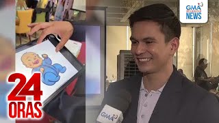 Tom Rodriguez proud daddy ibinahagi ang sketch ng kanyang anak  24 Oras [upl. by Ann]